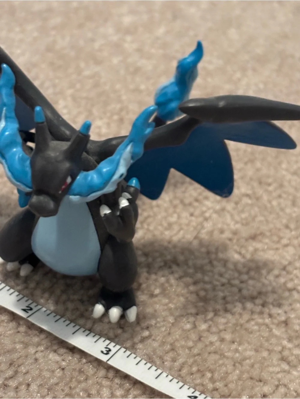 Pokemon Nintendo Mega Charizard X Dragon Figure Toy Collectible Articulated
